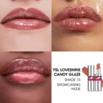 ست دو عددی رژ لب براق ایو سن لوران YSL Loveshine Candy Glaze - تصویر 6