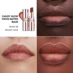 بالم لب رنگی ایو سن لوران Candy Glow رنگ 6B Brown Nude - تصویر 3